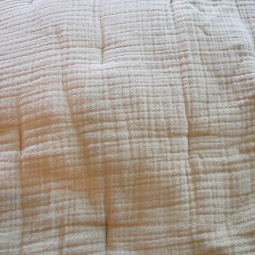 Quince KING Cotton Gauze Dream Quilt + Shams DUNE TAN 100% Organic NEW